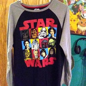 Star Wars long sleeve tee shirt